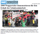 Bericht der Westdeutschen Zeitung vom 18.09.2013
